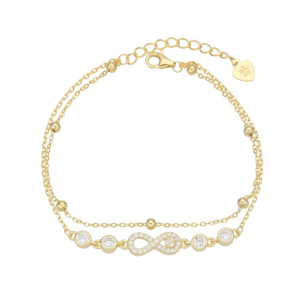Pulsera de Infinitos con Brillos