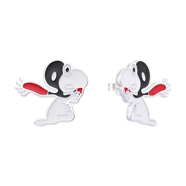 Zarcillos de Snoopy Aviador